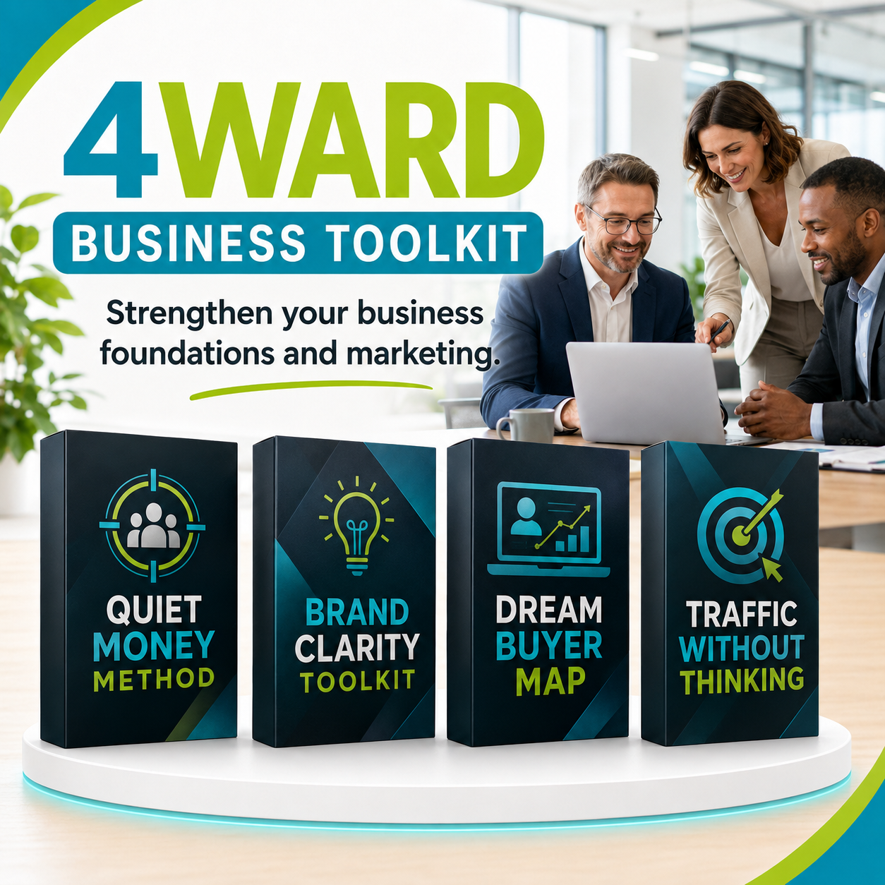 The four products inside the 4WARD Business Toolkit