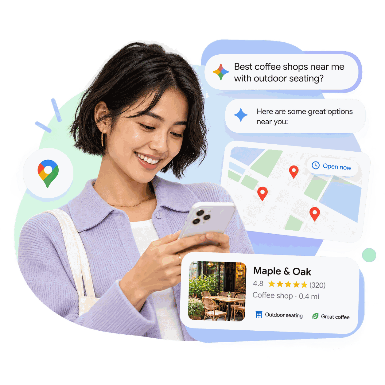 Ai search ask maps