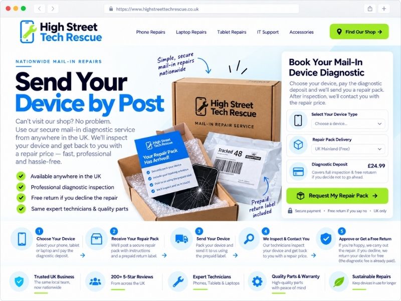 Upsell page design offering the next, more complete solution