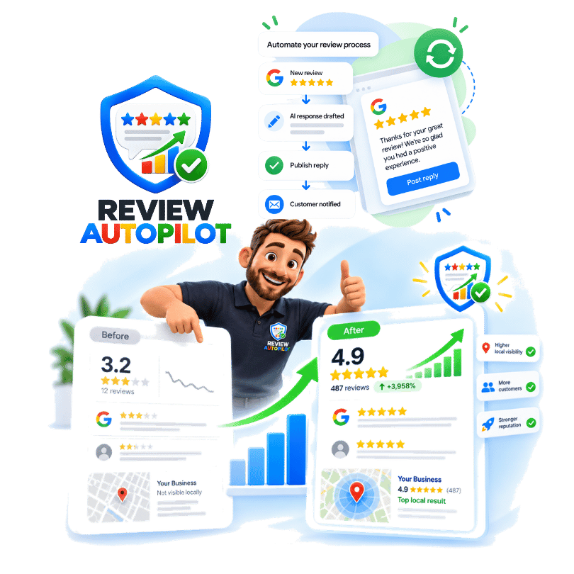 Google review autopilot workflow