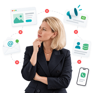 A business owner looking at tools that do not talk to each other