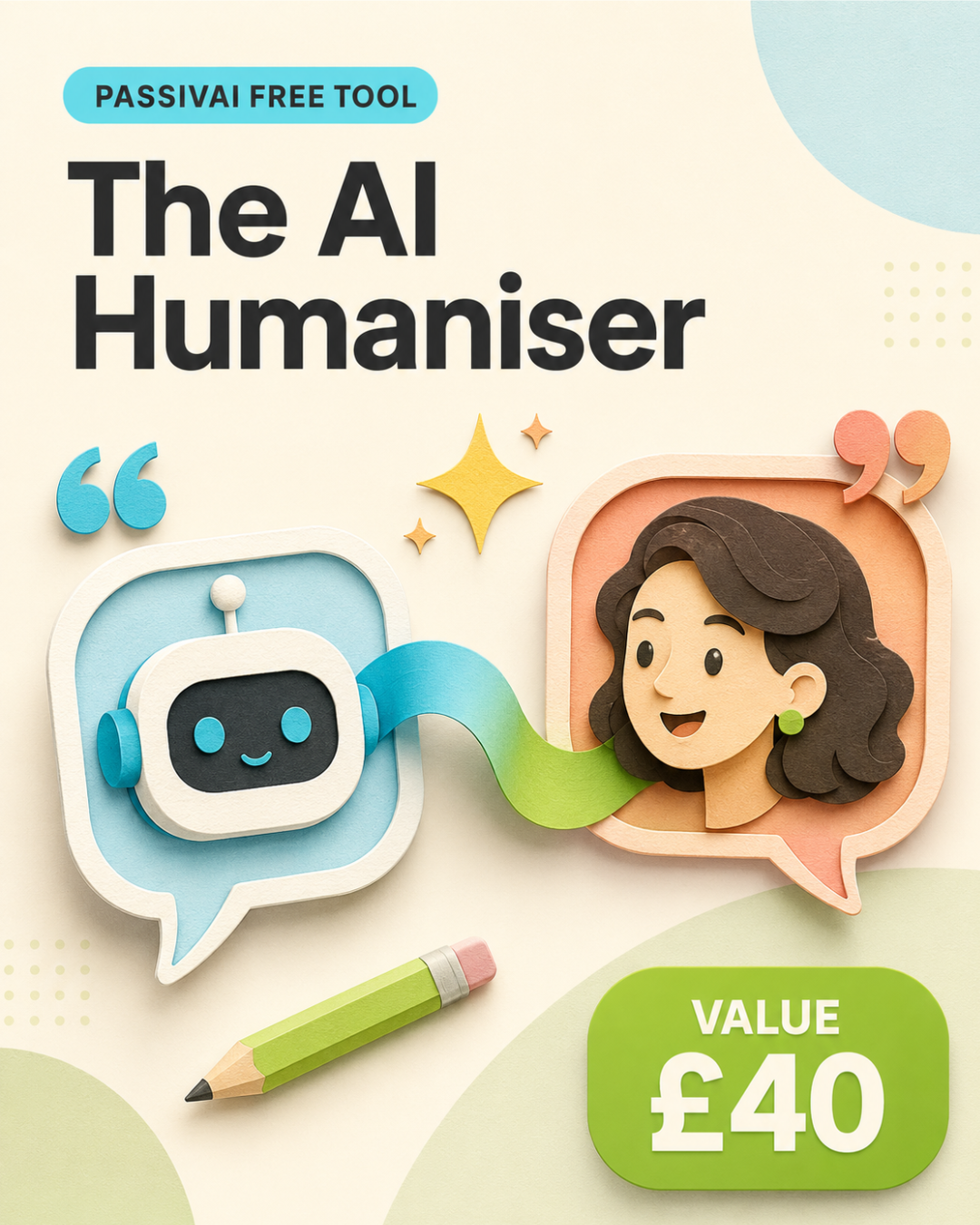 The AI Humaniser free tool from PassivAi