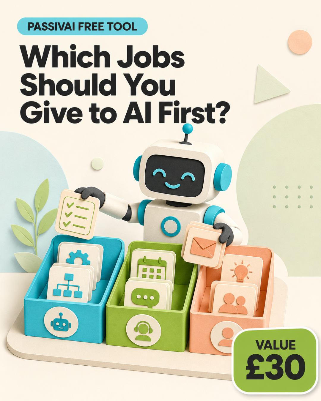 Which Jobs Should You Give to AI First free tool