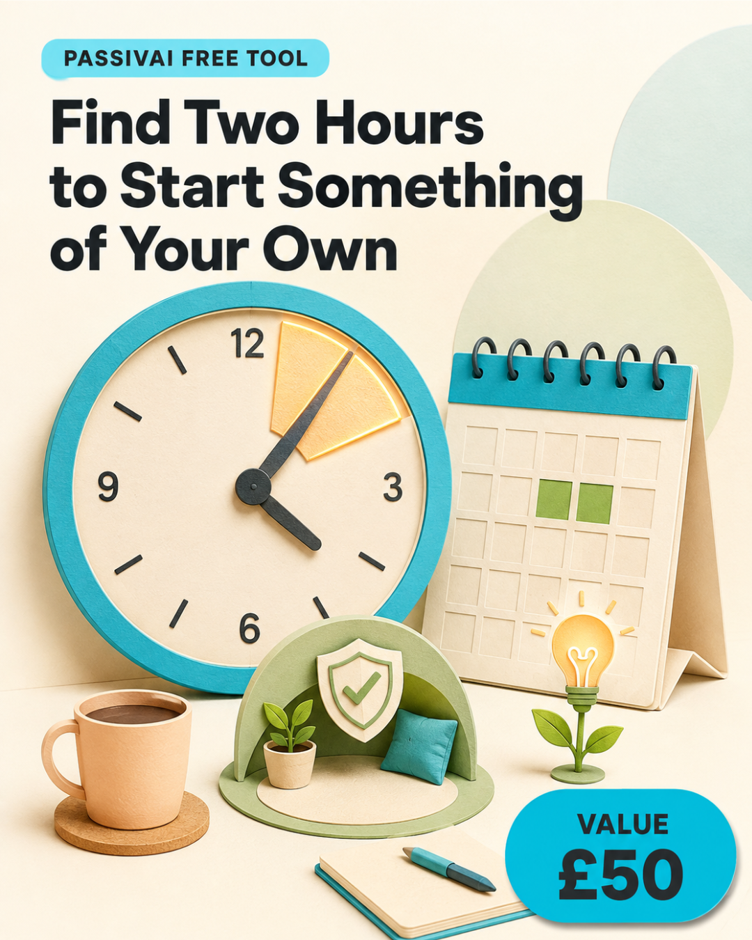 Find Two Hours to Start Something of Your Own