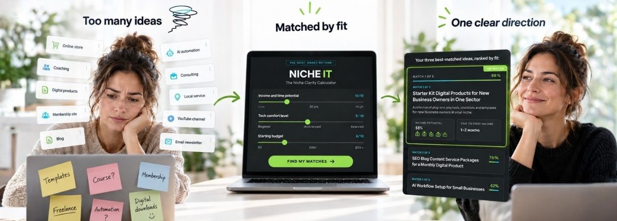 Guesswork to matched shortlist to one clear direction