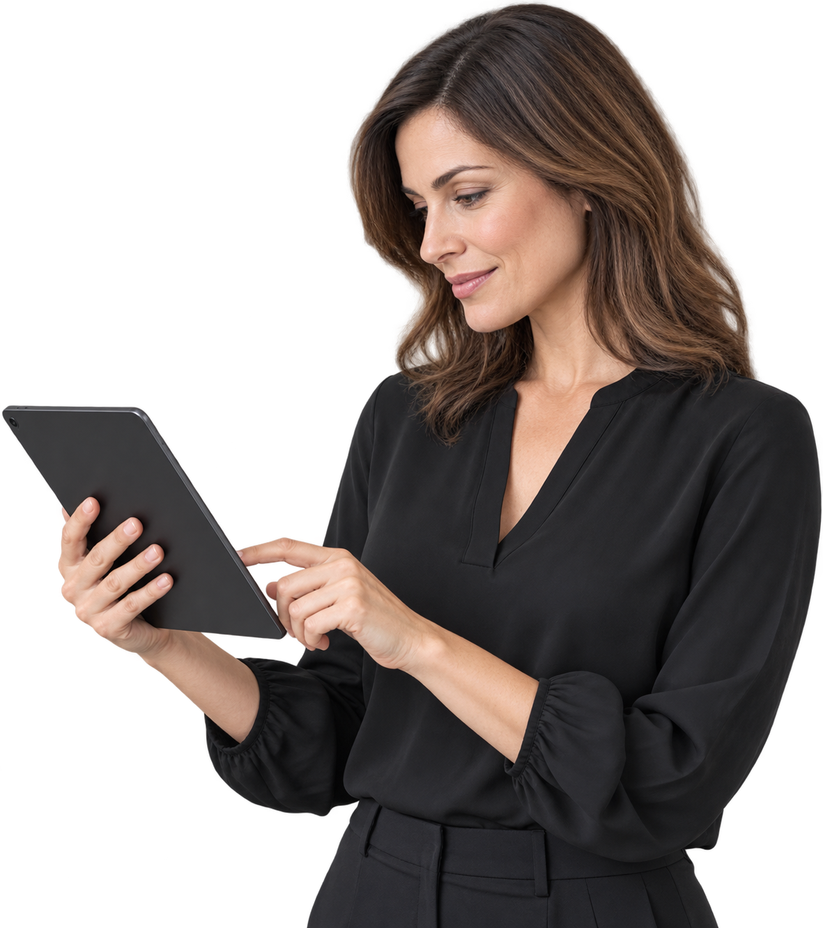 start up costs for business worked out on a tablet
