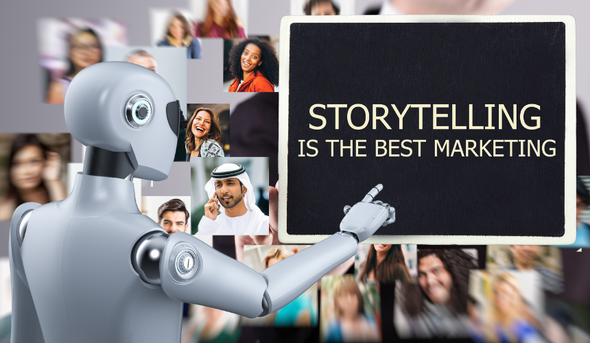 AI-powered storytelling is transforming marketing and redefining how brands connect with their audiences. AI-powered storytelling is transforming marketing and redefining how brands connect with their audiences.