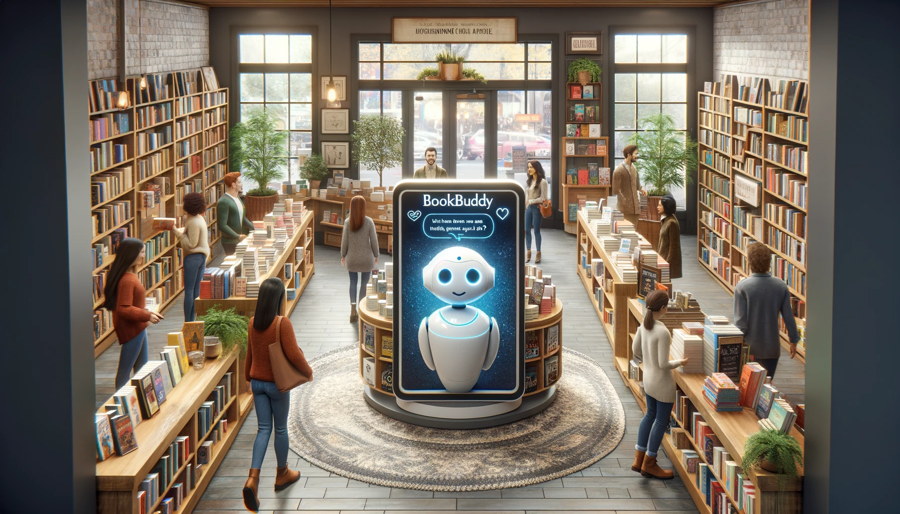 Personalised AI chatbot 'BookBuddy' Personalised AI chatbot 'BookBuddy'