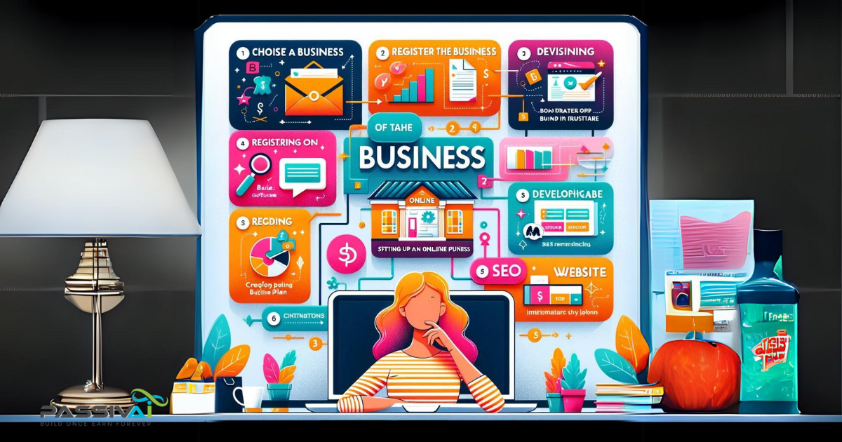 Get Started Online - Passive Income Business Step from PassivAi