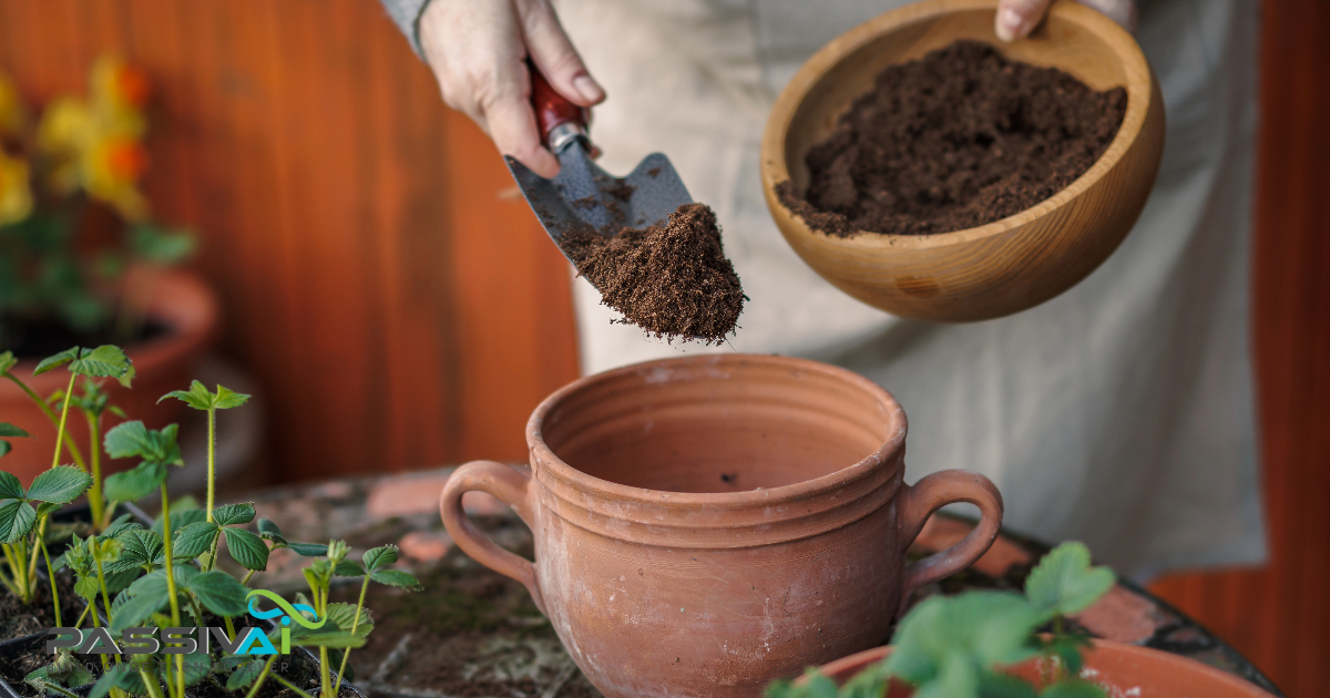 PassivAi's potted plant approach to starting a business at home - Add a good dollop of dirt as your dedication. PassivAi's potted plant approach to starting a business at home - Add a good dollop of dirt as your dedication.