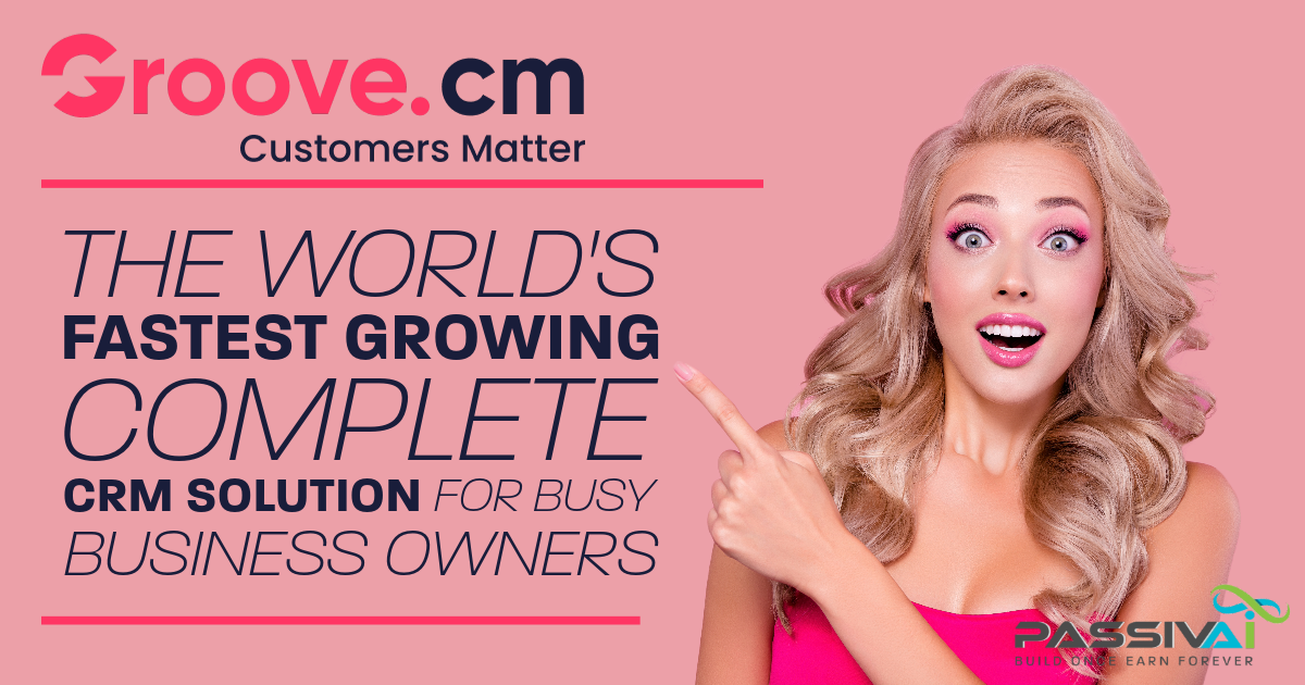 Groove.cm is the world's fastest growing complete CRM solution.