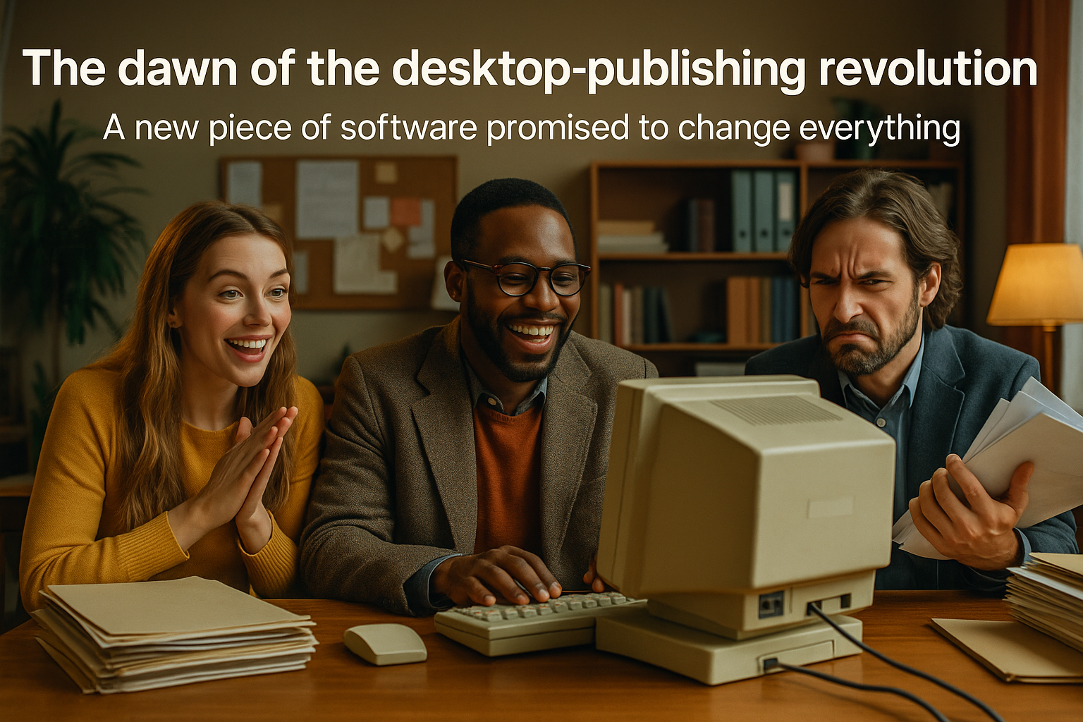 dawn of desktop publishing